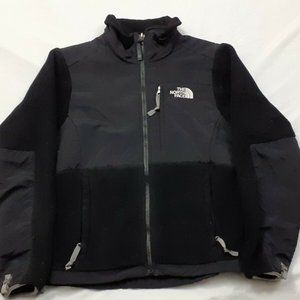 The North Face Jacket Black White Full Zip Parka